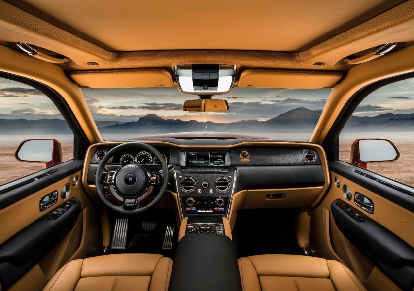 Inside the Rolls-Royce Cullinan