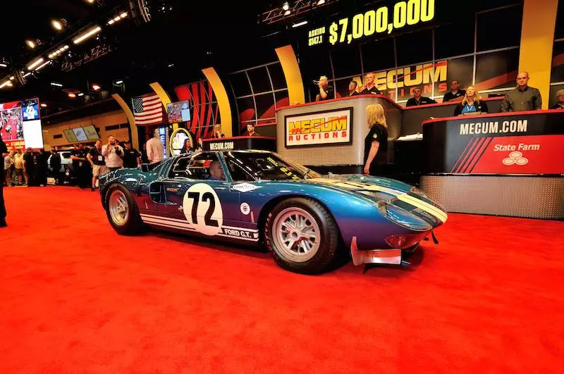GT40s now fetch vast sums at auction.