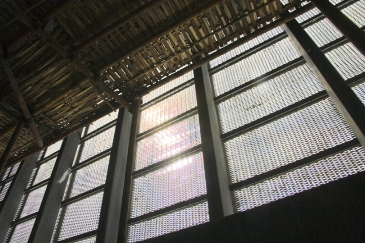 Italcementi's i.light in place at the Italian pavilion at Expo 2010 (Photo: Italcementi)
