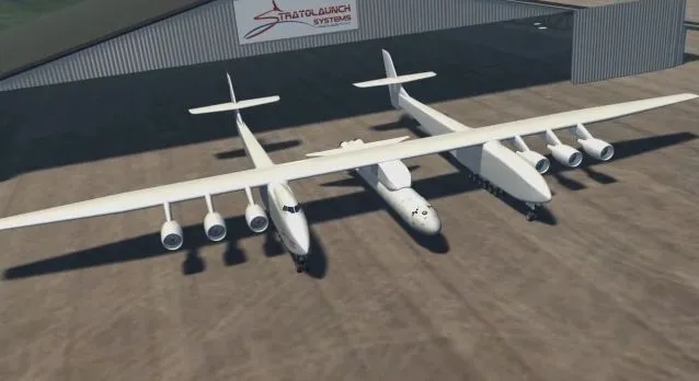 Stratolaunch Systems has announced new developments in its air launch system for spacecraft, which will incorporate the world's largest airplane