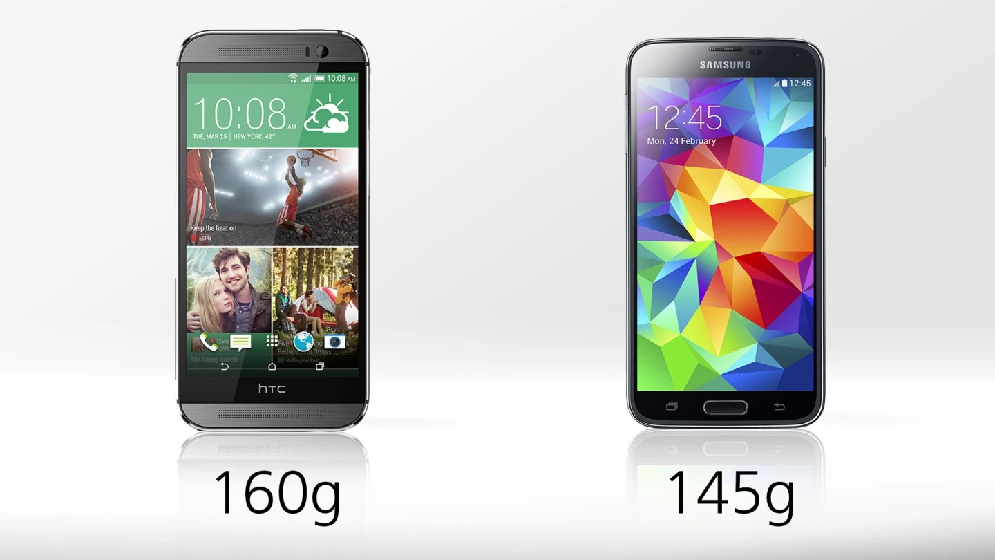 The GS5 is nine percent lighter