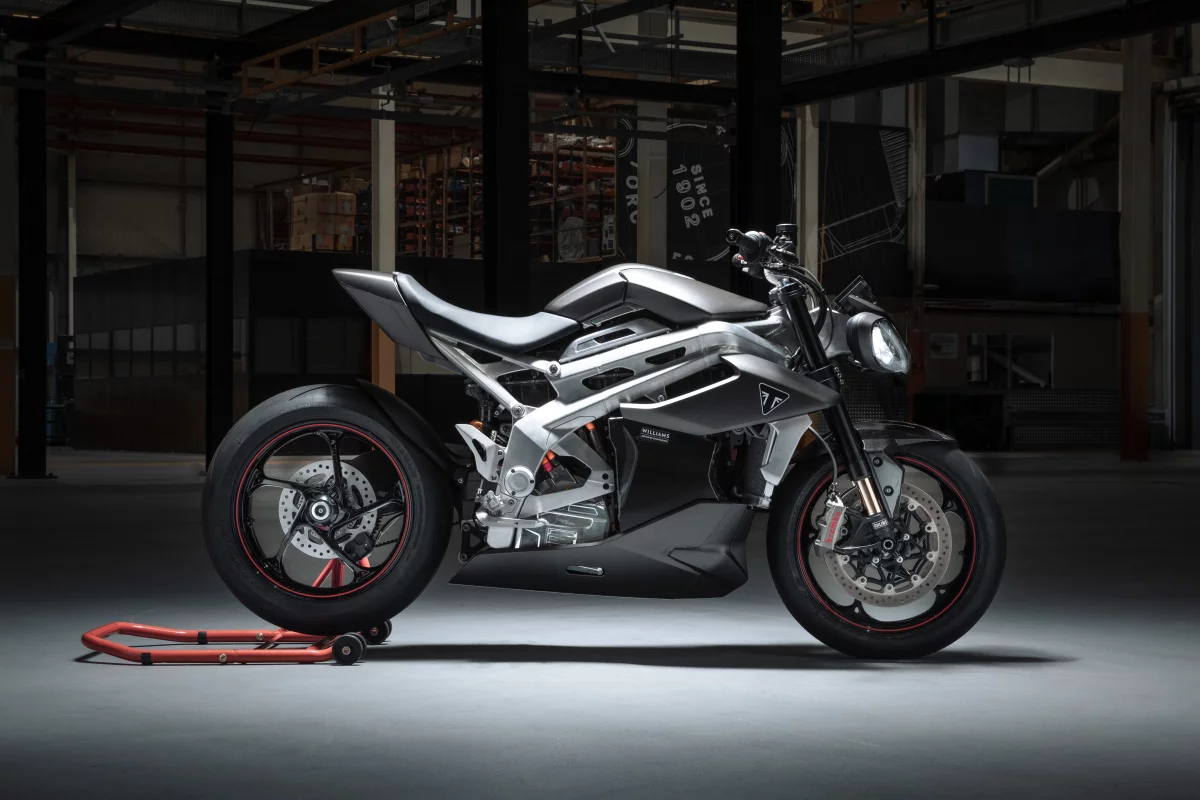 Deigned and built in conjunction with Willliams Advanced Engineering, Integral Powertrain and WMG, University of Warwick, the TE-1 is an electric streetbike prototype with wicked performance numbers