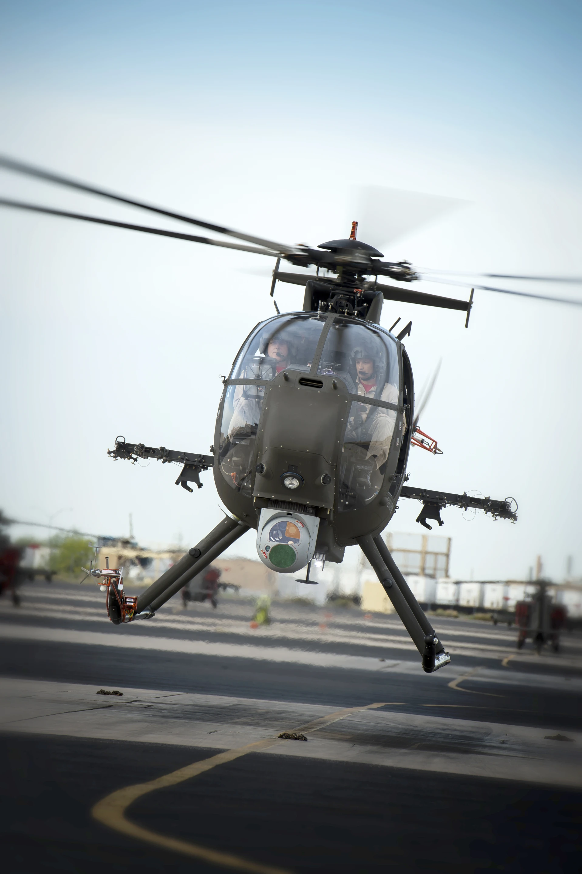 The AH-6i is designed to provide close-air support for land-based forces and to launch attacks on tanks, armored vehicles and fortifications