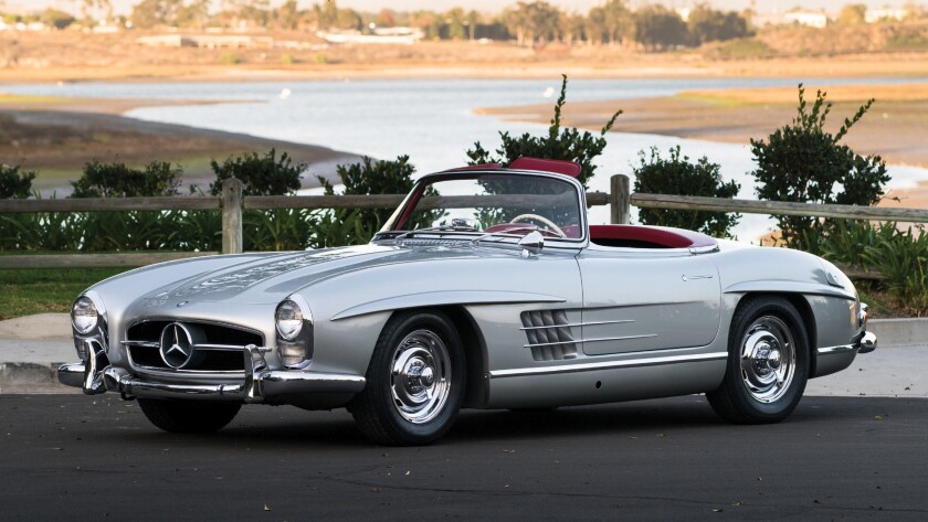 This 1957 Mercedes-Benz 300 SL Roadster sold for $1,083,000 at RM-Sotheby's Scottsdale 2018 auction
