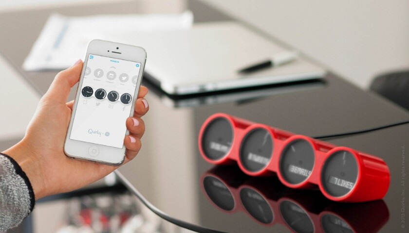 The Nimbus comes with a smartphone app