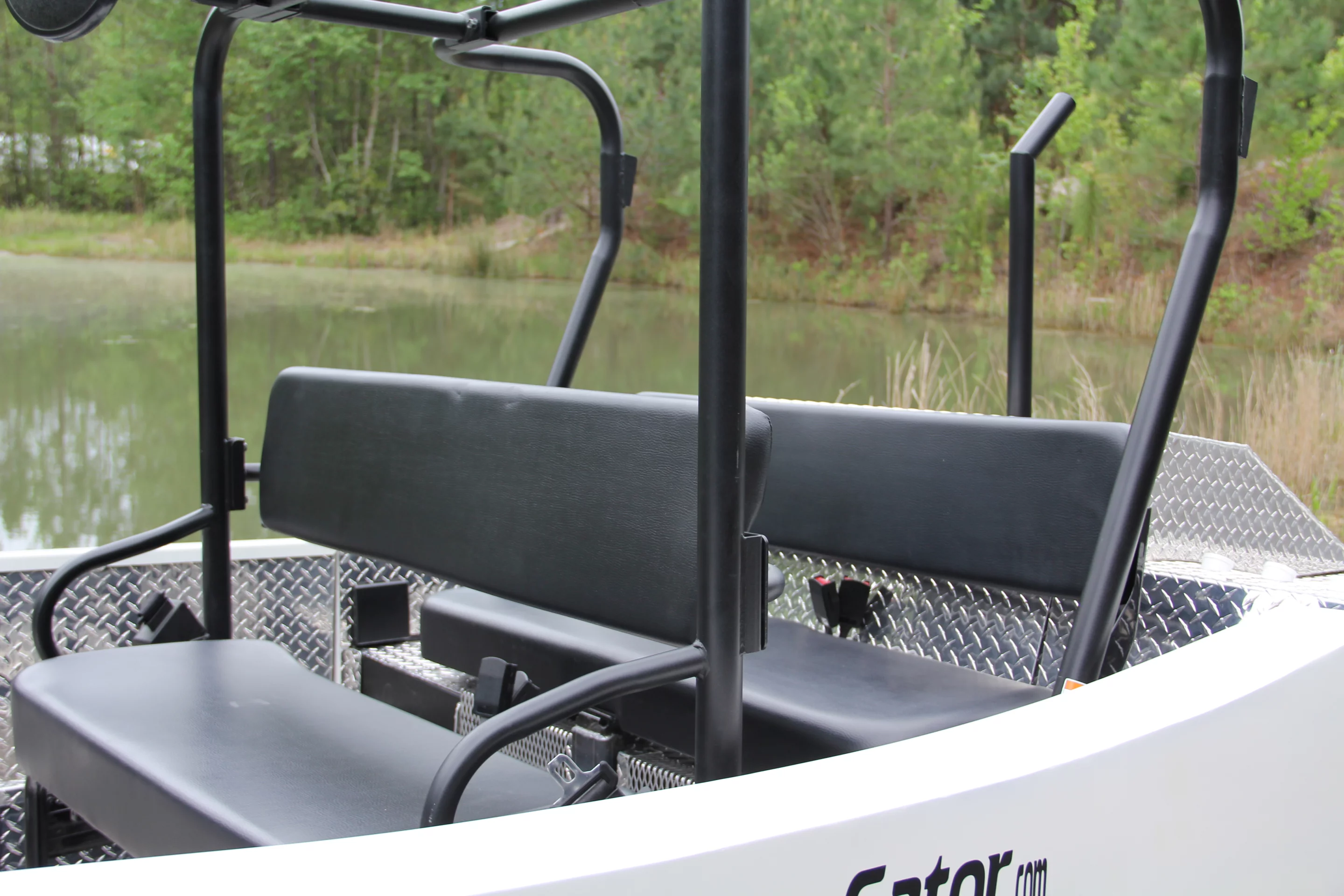 CAMI's diesel-electric hybrid amphibious Hydra Gator