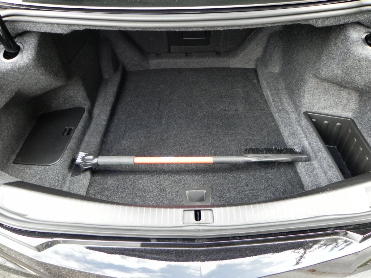 The trunk of the CTS is about 12.7 cubic inches