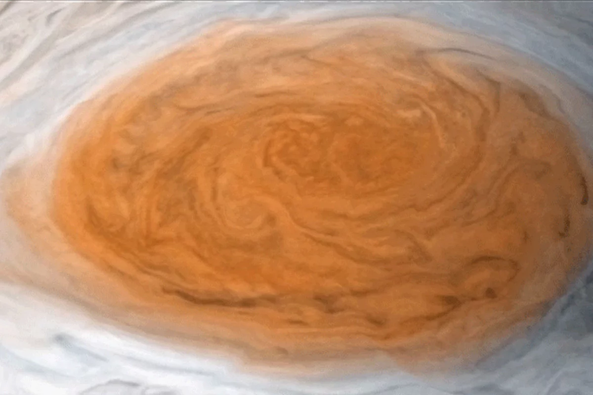 Juno has peered into the depths of Jupiter's Great Red Spot and revealed how deep down the storm goes into the atmosphere