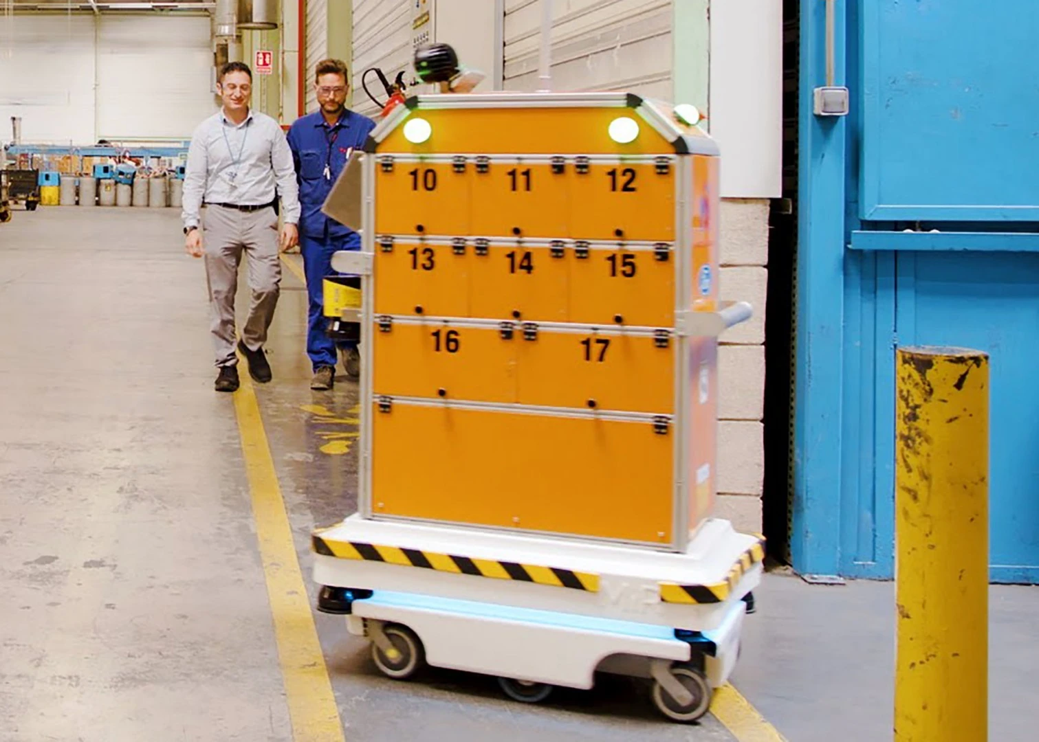 Ford says the Survival bot frees up 40 hours of employee time a day