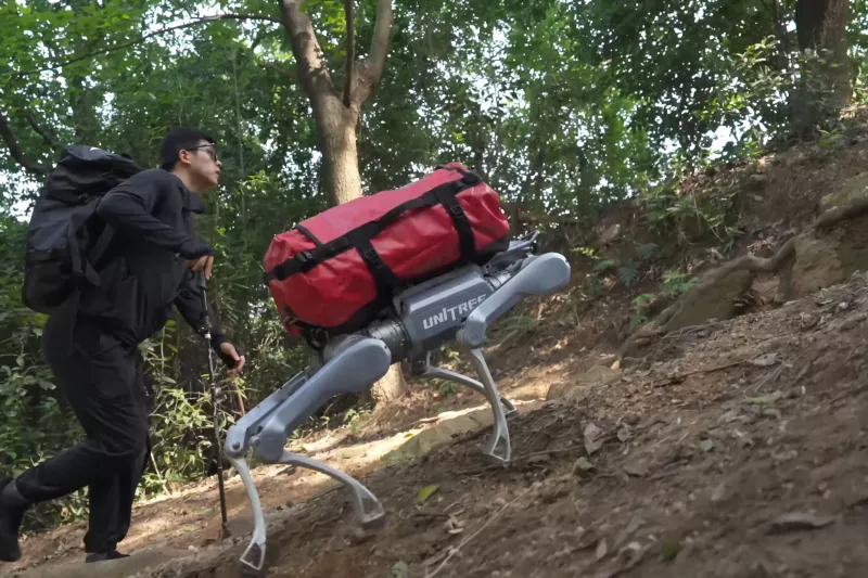 Though available to consumers, robotic dogs are mainly intended for industrial, research, or security roles. Unitree’s newest rugged quadruped is built for performance—strong, durable, swift, and agile—ready to take on demanding tasks.