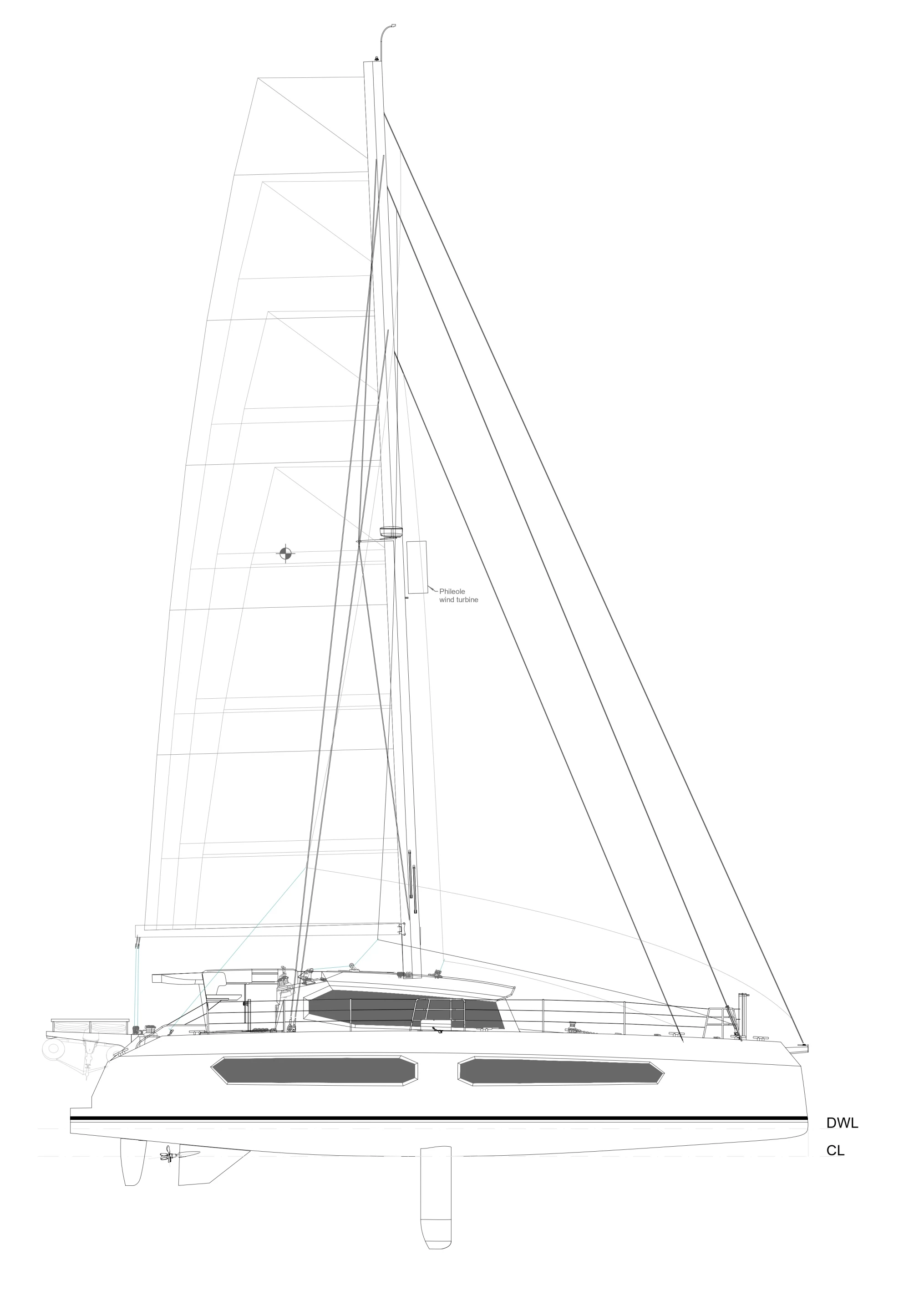 Hu'chu 55 technical drawing