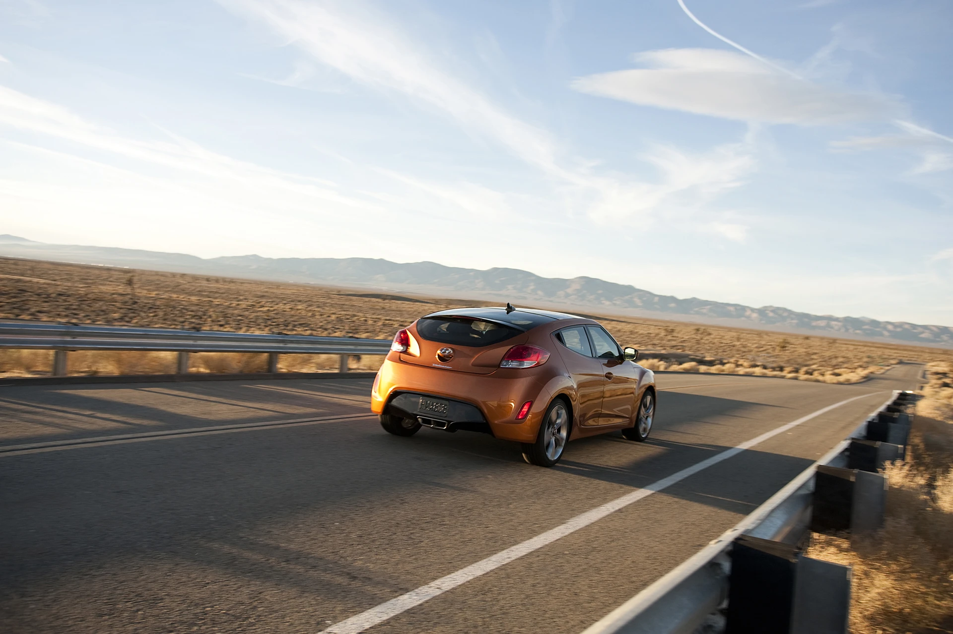 The Hyundai Veloster 3-door coupe