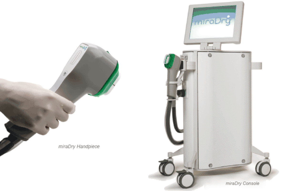 miraDry promises longterm solution to excessive underarm sweating