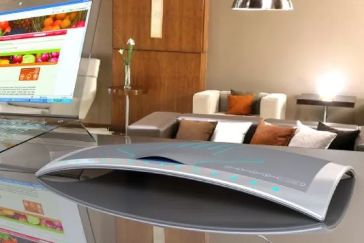 Sense wirelessly connects with a computer and will give users a sensory representation of what's being viewed onscreen