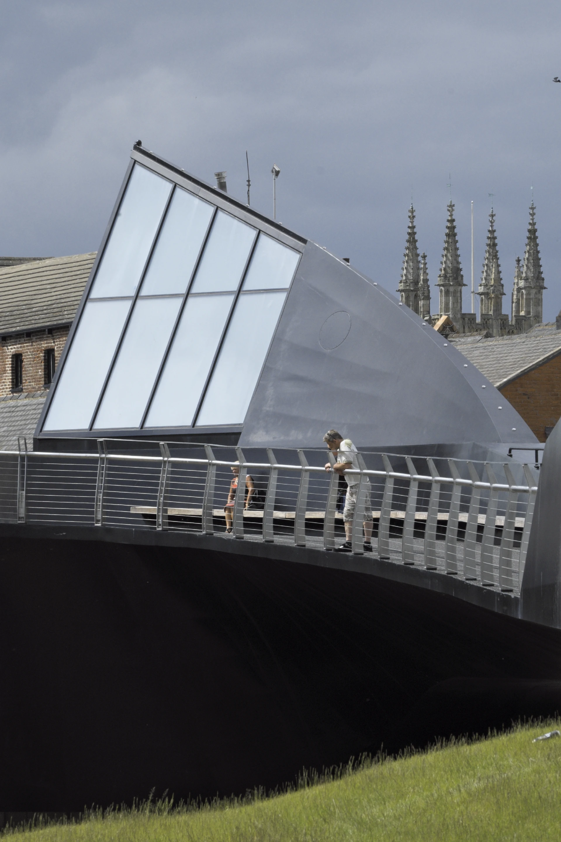 The footbridge is located east of Hull's city center (Photo: Timothy Soar)