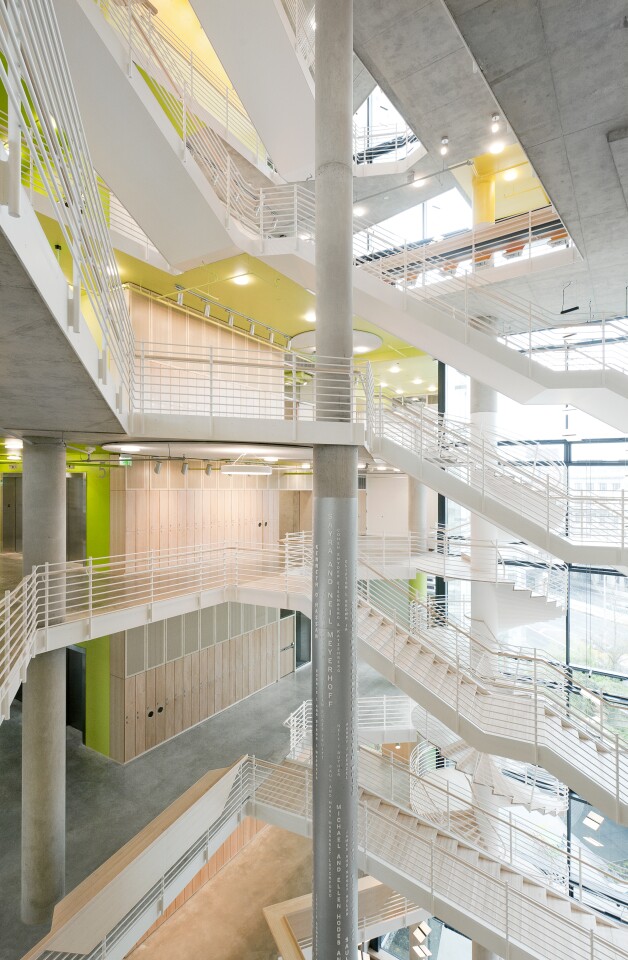 The John and Frances Angelos Law Center building is located in downtown Baltimore (Photo: David Matthiesen)