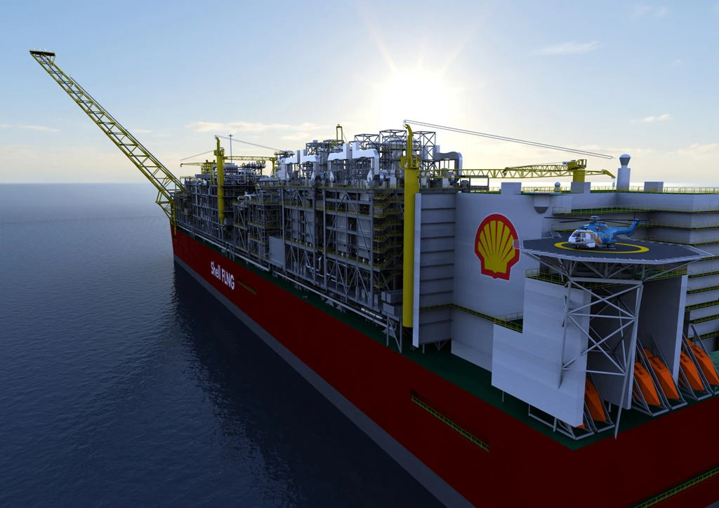 Graphic of the Prelude FLNG