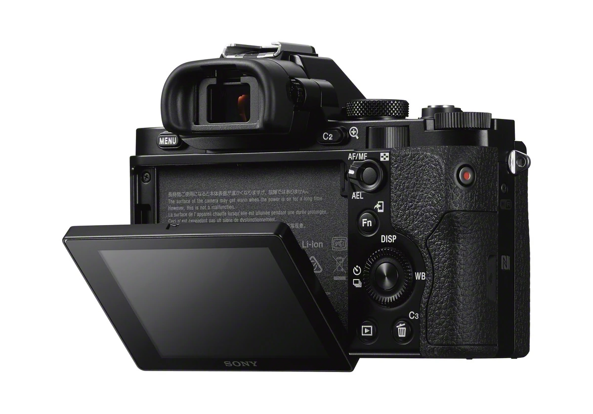 The camera has a 2,359K dot OLED electronic viewfinder, and a 3-inch, 1,229K dot tilting Xtra Fine LCD panel