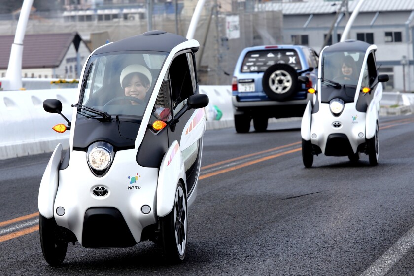 Toyota's i-ROAD concept: close to production