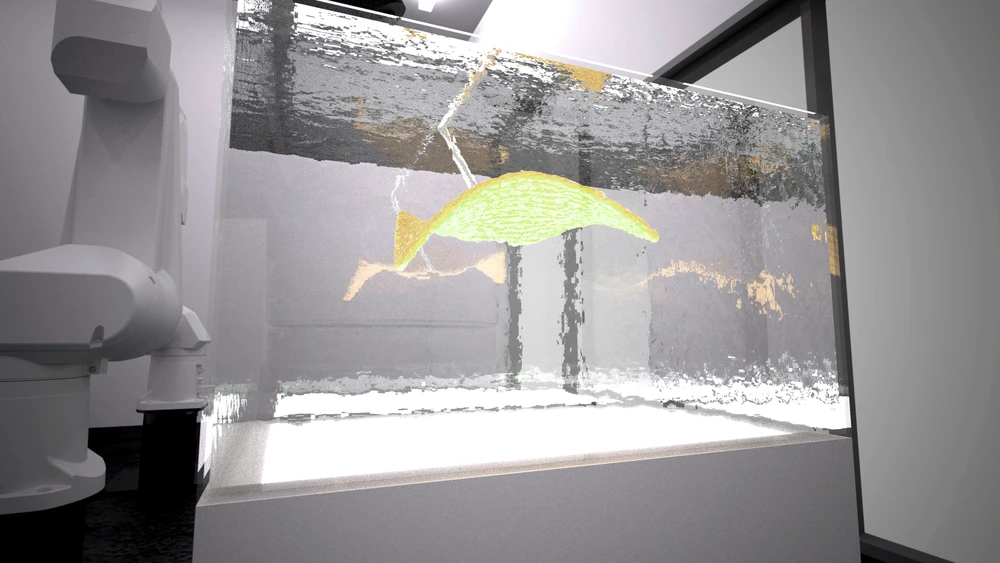Structures can be 3D printed more freely, thanks to the gelatinous support structure