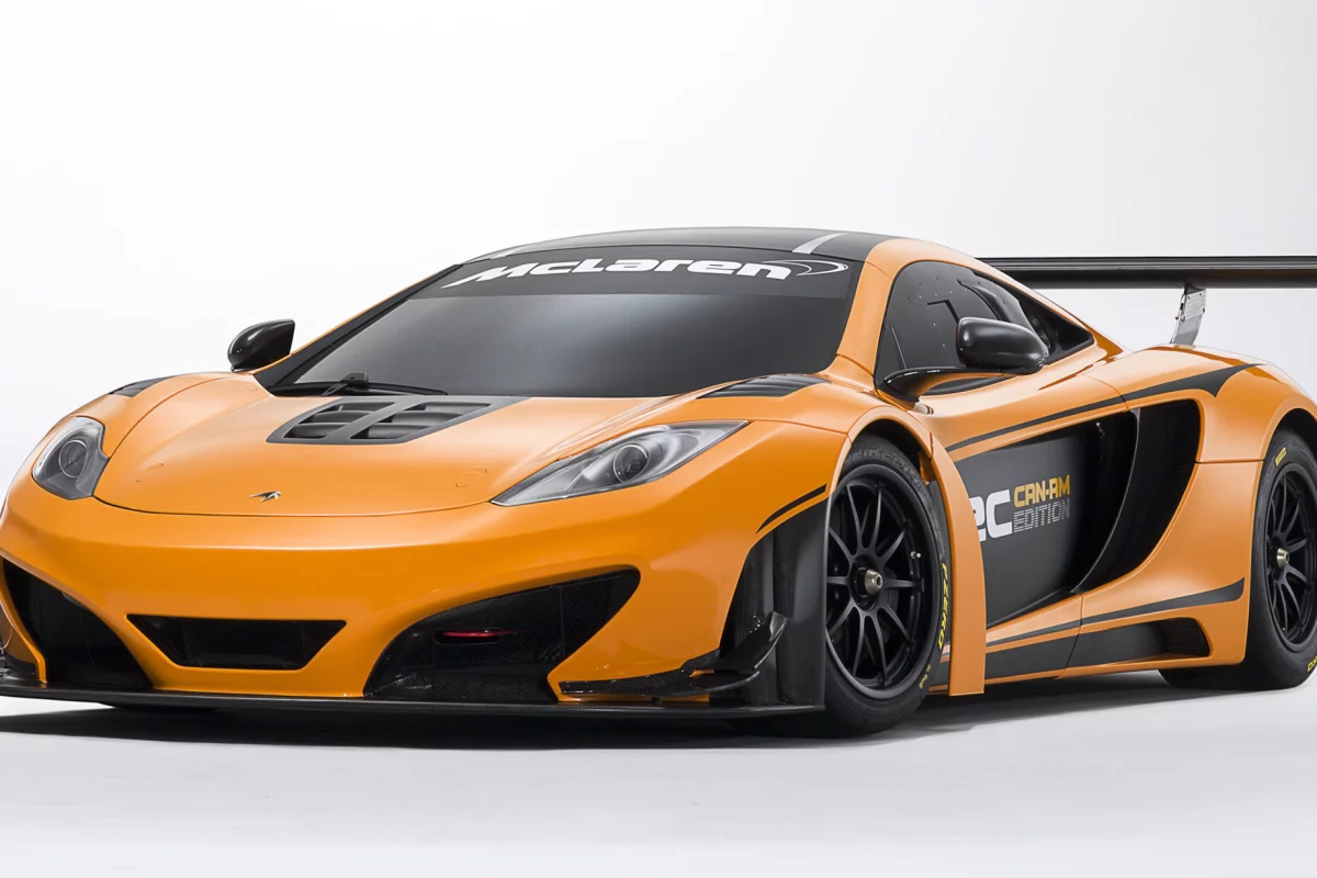 The McLaren 12C Can-Am Edition racing concept that will be shown at Pebble Beach Concours d’Elegance
