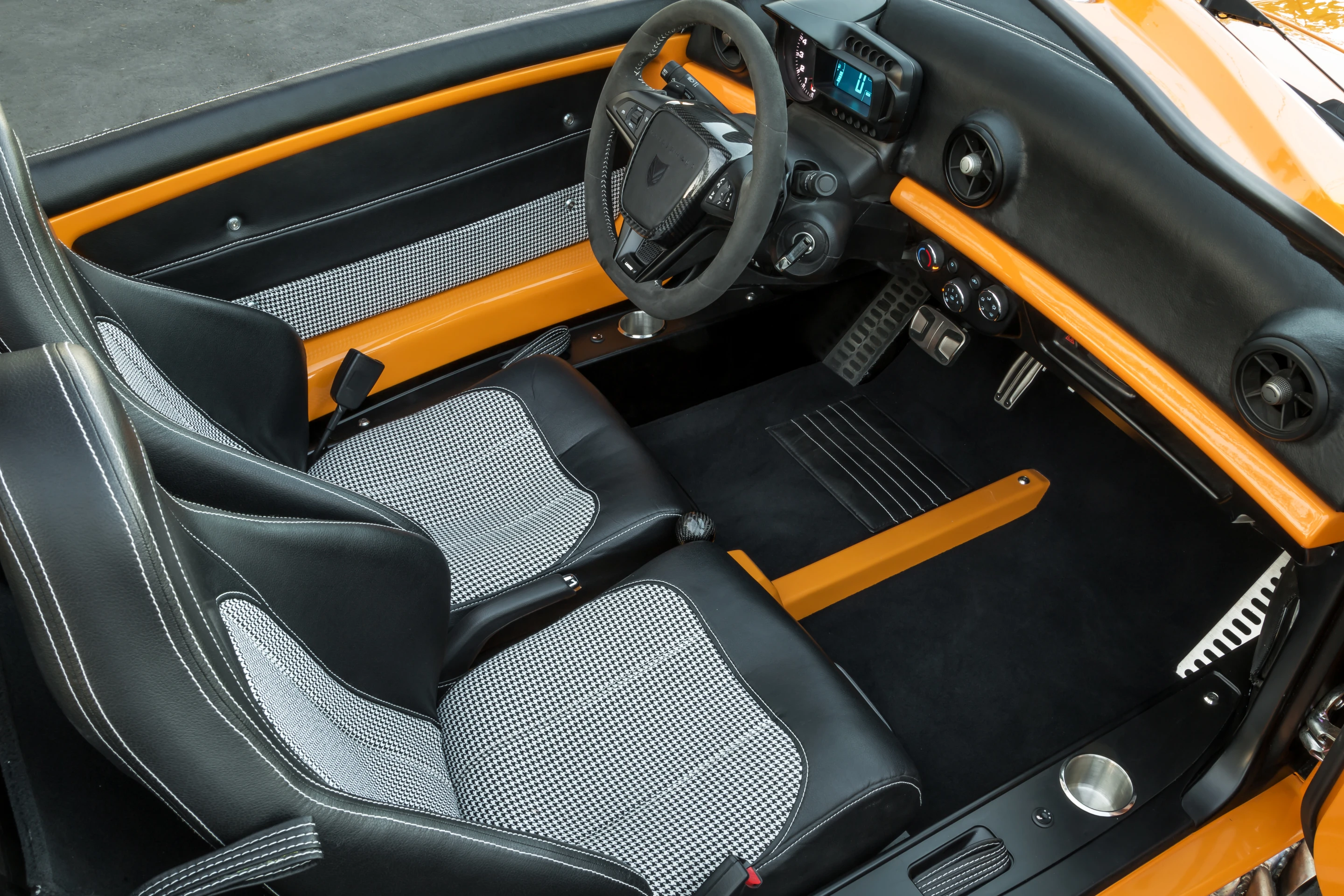 The Vanderhall Laguna's interior