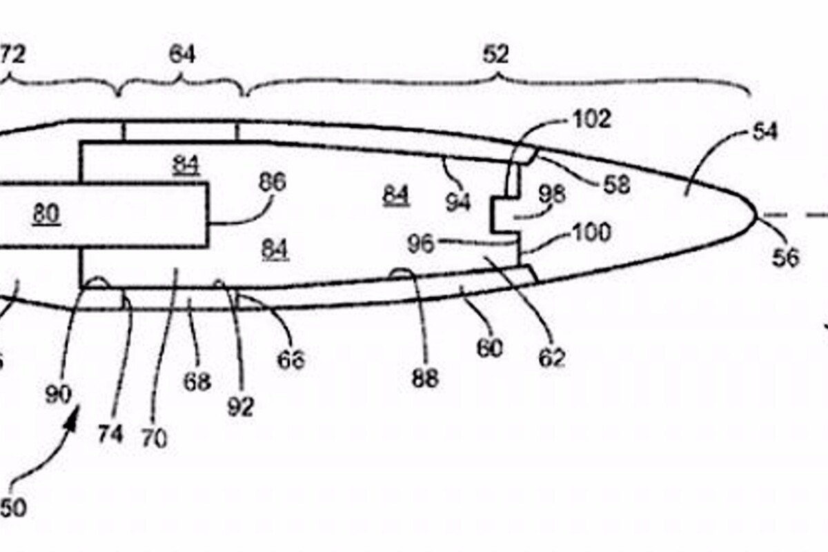 Diagram of the Limited range bullet