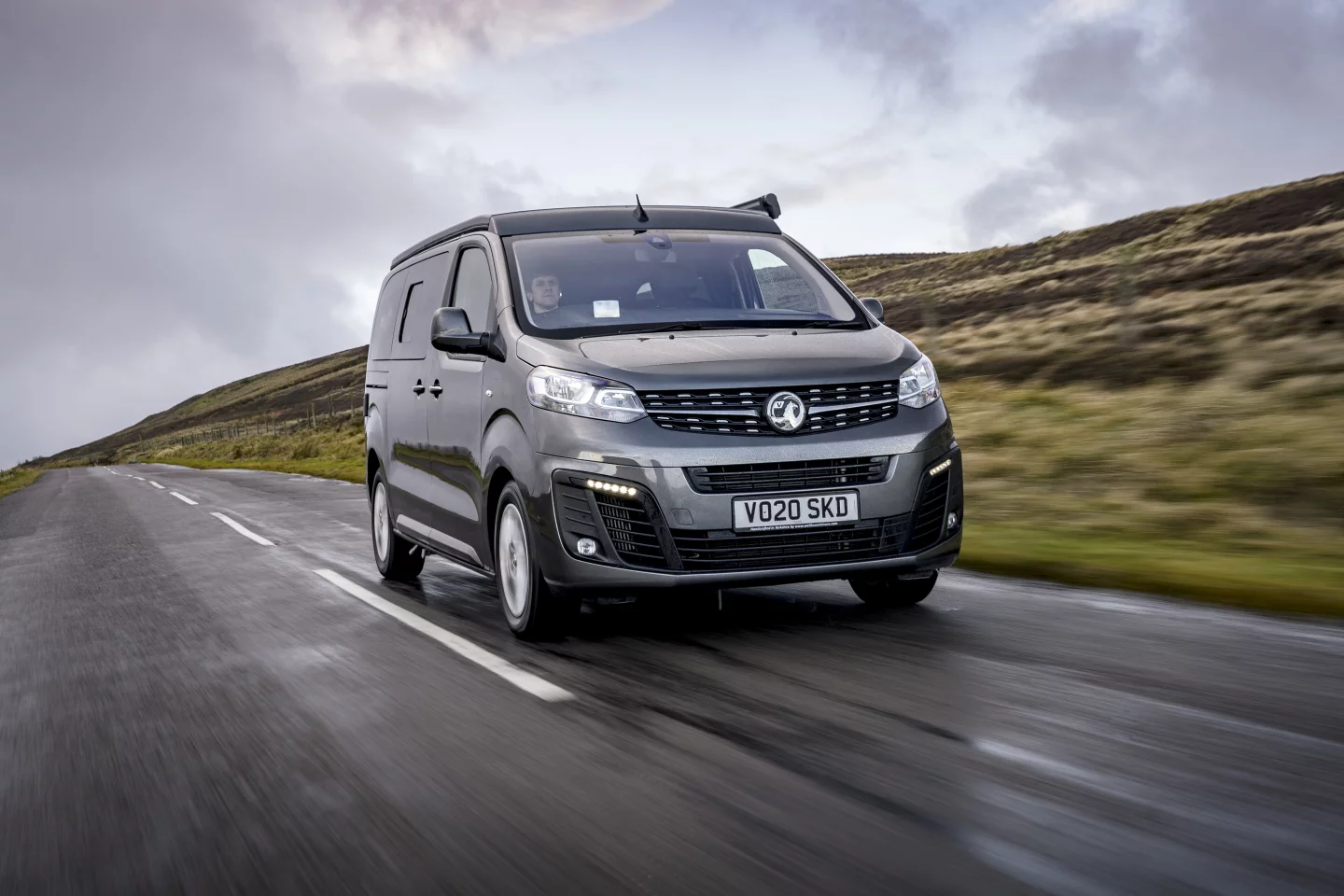 The Vauxhall Vivaro Elite Campervan will eventually be available with option of 2.0-liter diesel engine or electric drive