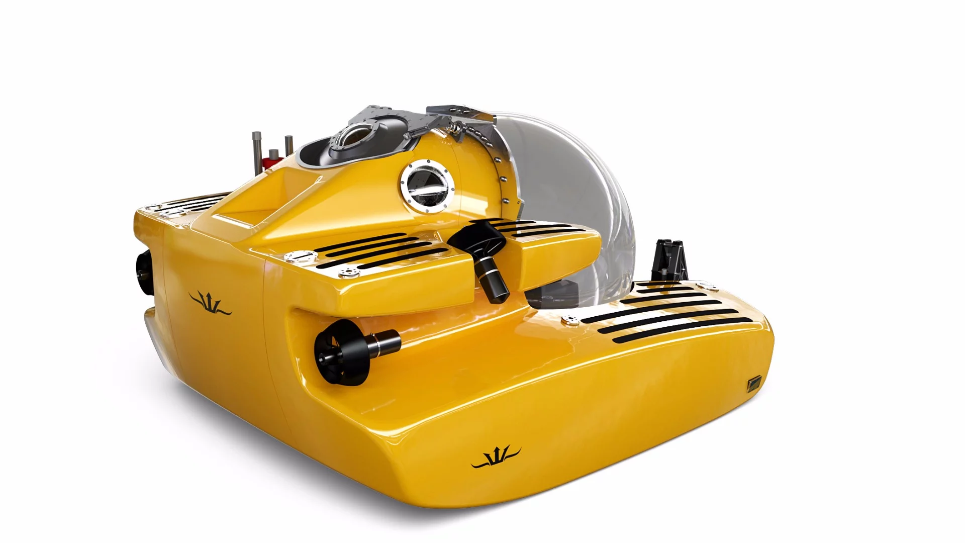 The 1650/3 LP stands at 5.9 feet (1.8 m) tall, 8.7 feet (2.7 m) wide and 10.5 feet (3.2 m) long