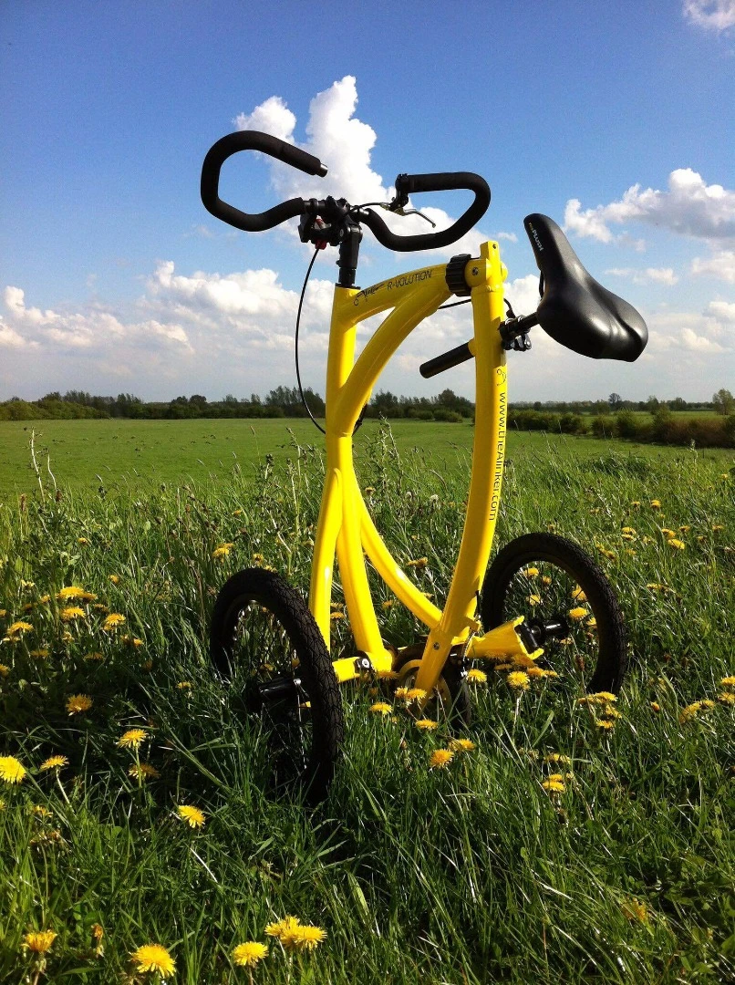 The Alinker folds for easier transport and storage