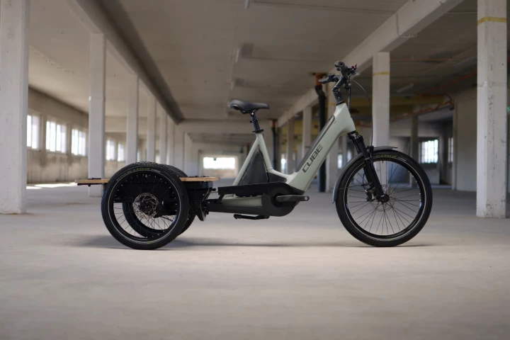 The Flatbed becomes the third member of Cube's novel Trike Hybrid family