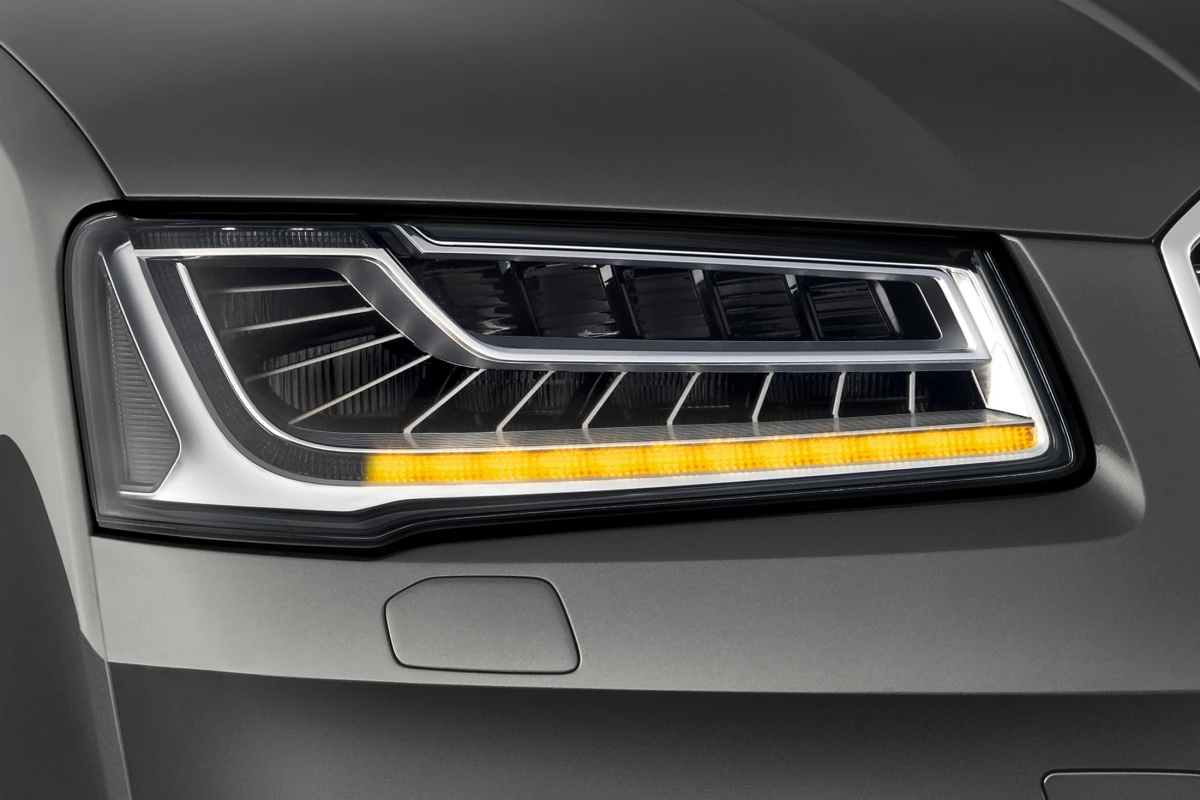 Audi is introducing dynamic turn signals on its new A8
