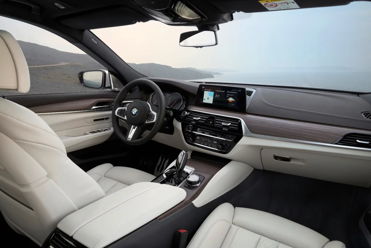 There are plenty of options for trim, seat color and technology inside the 6 Series Gran Turismo
