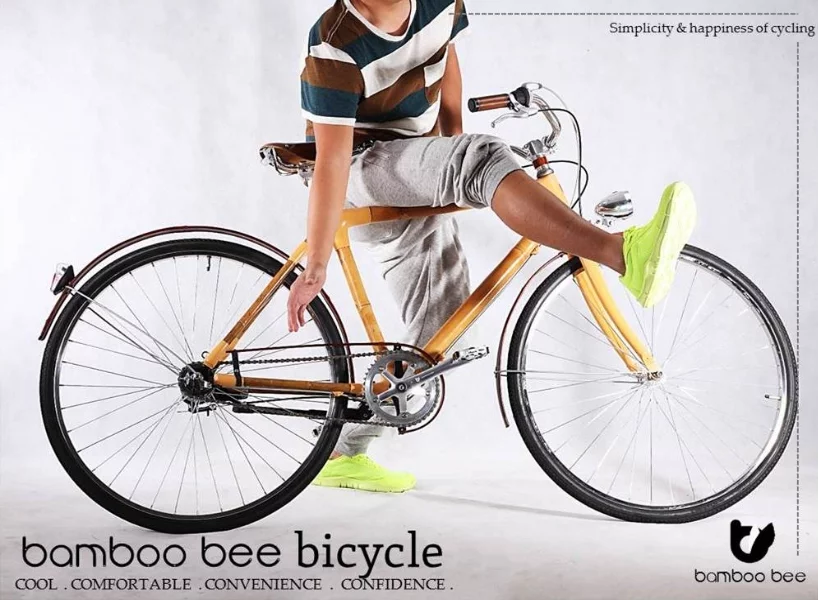 Bamboo bee hopes to make a mass-produced bamboo bike feasible