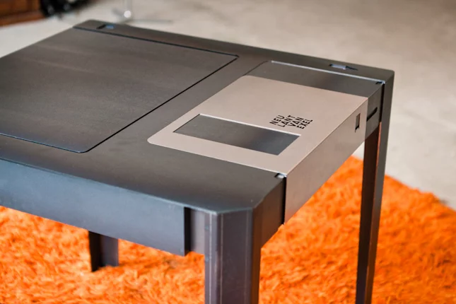 Floppytable would make a great centerpiece for any room, though some people may be more amused than impressed