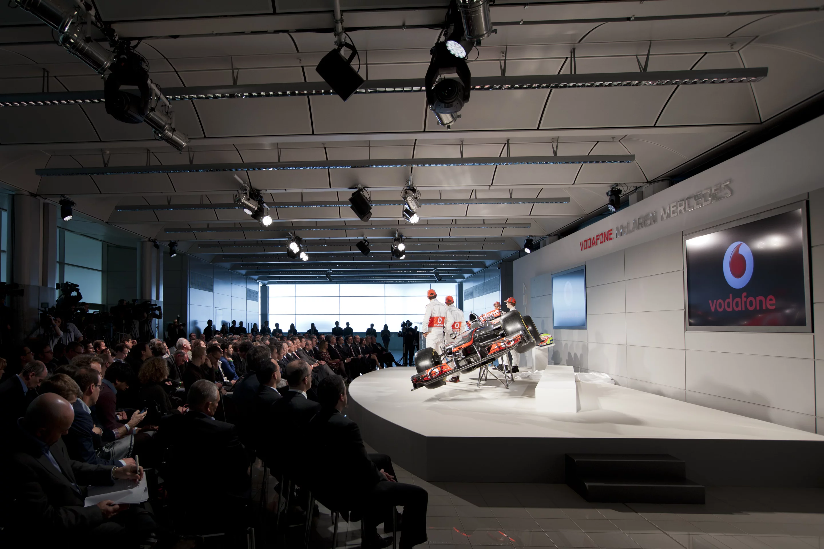 Vodafone McLaren Mercedes 2012 season F1 launch