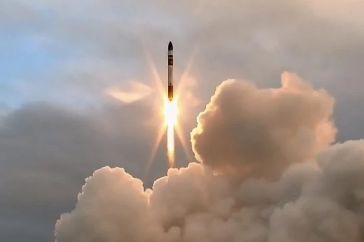 The first launch of the Electron rocket failed due to a telemetry error