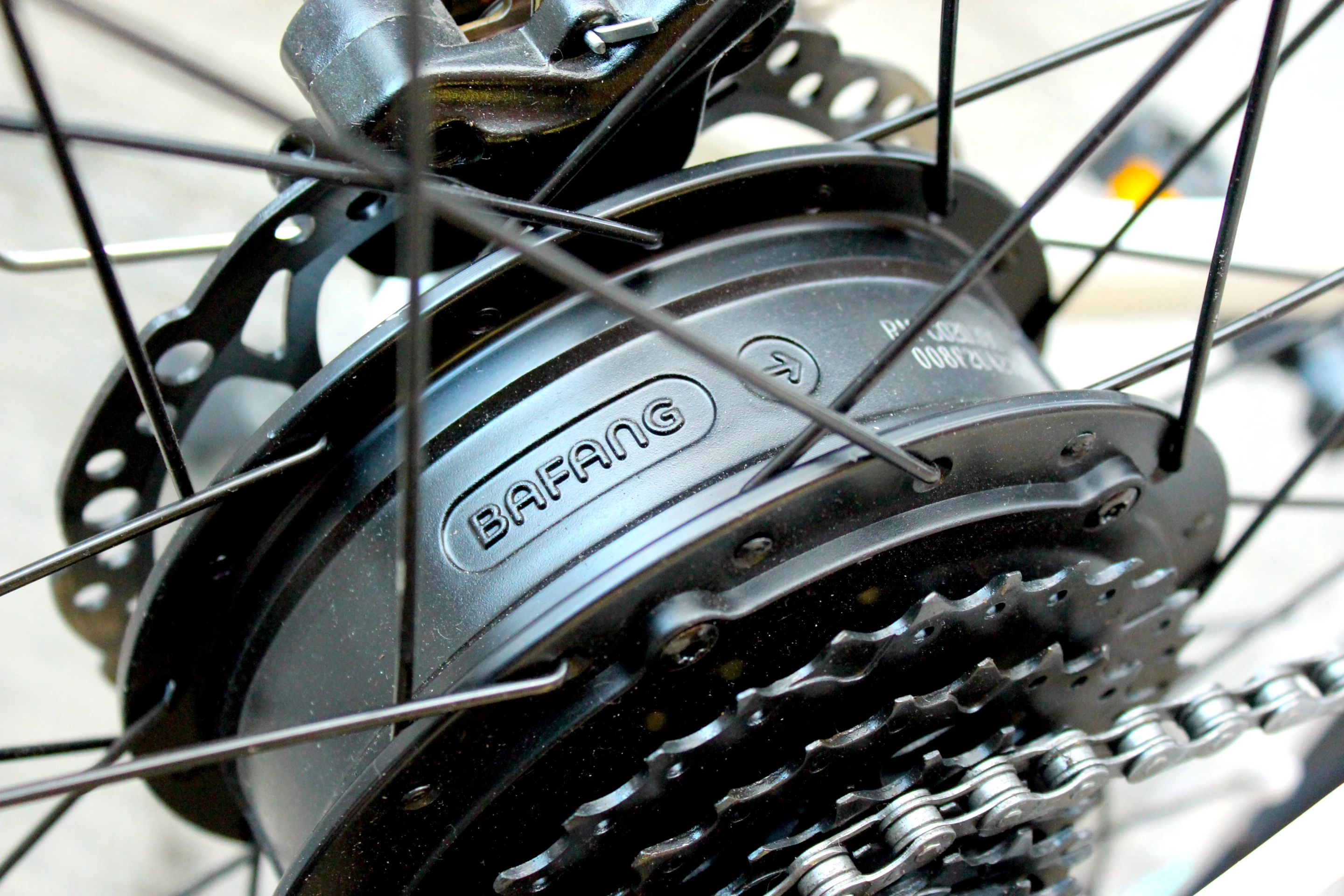 Thor can be had with a 250-W or 350-W Bafang geared hub motor