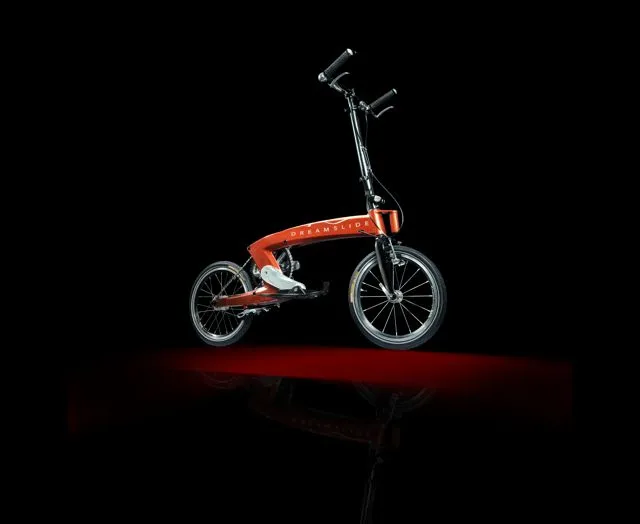 The Dreamslide allows riders to stand while pedaling
