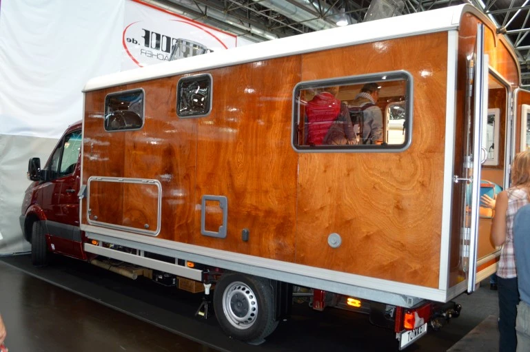 Tonke at the 2013 Dusseldorf Caravan Salon