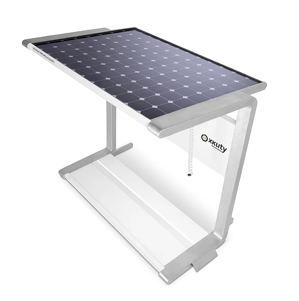 The Spark solar charging stand