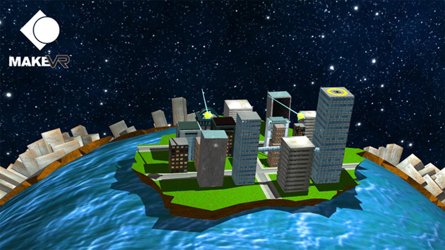 Screenshot from MakeVR