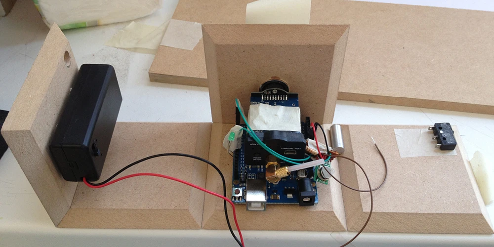 Liao has already built a working prototype from wood that requires a wired connection to a computer at the moment