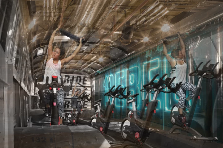 Classes will be held during the journeys that combine high intensity interval training with with upper body weight training