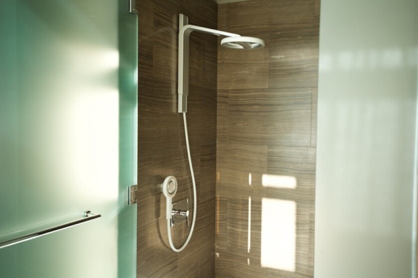 The design team reports that the Nebia Shower is easy to install, without the need of a plumber