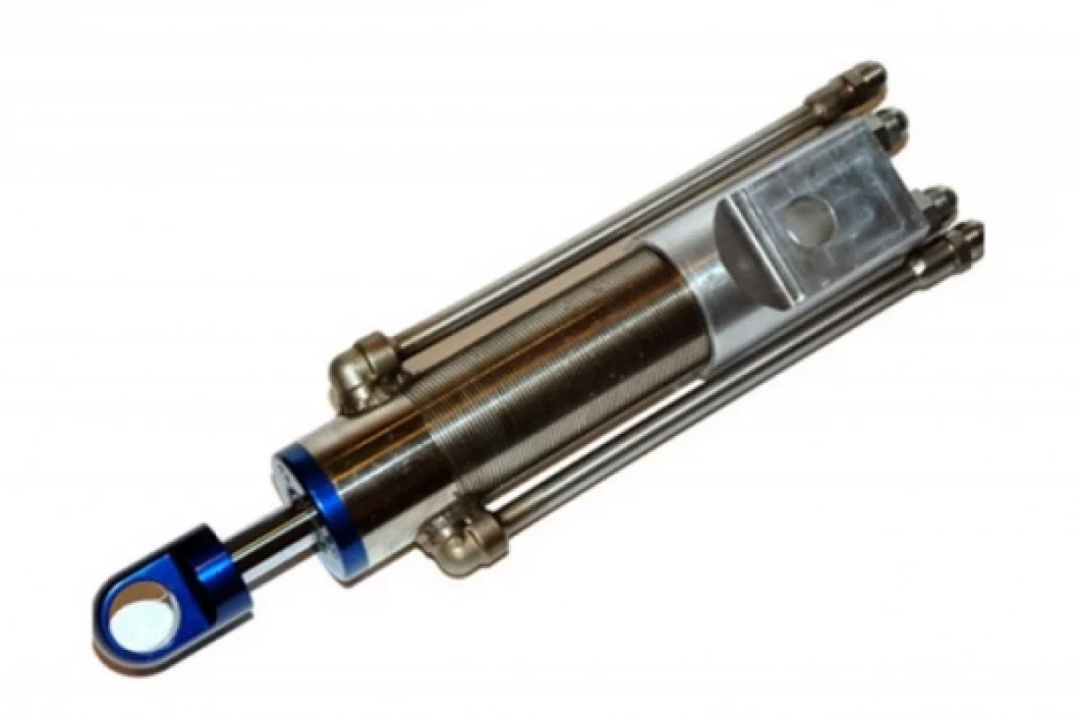 Hydraulic Regenerative shock (Photo: Zack Anderson via MIT)