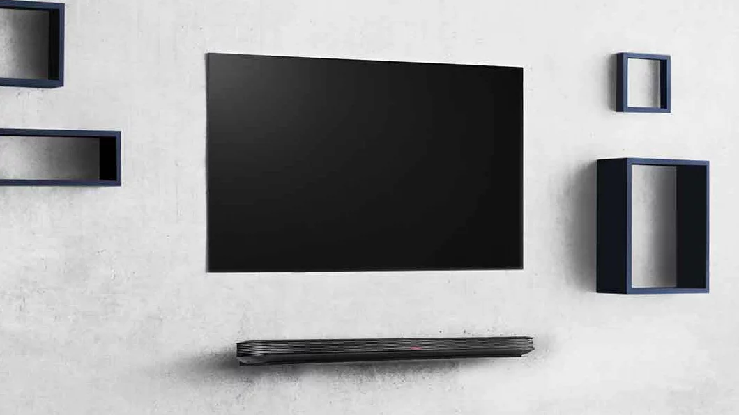 LG's flagship 77-inch "Picture-on-Wall" OLED TV W is now available in the US