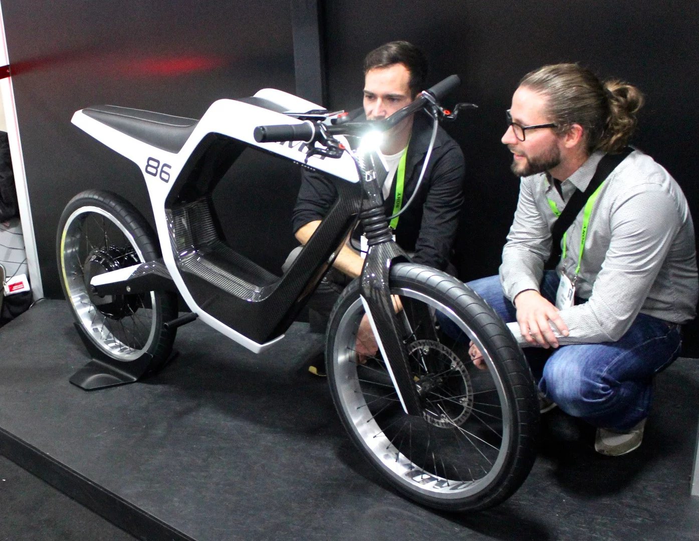 Novus electric motorcycle
