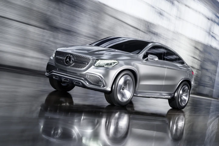 The Concept Coupé SUV hints at an expansion of Mercedes' SUV range