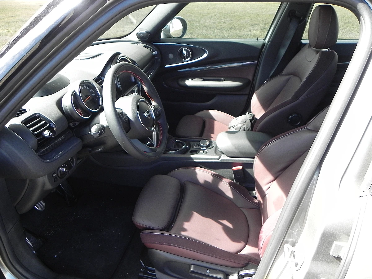 Climbing into the Clubman reveals that the Mini quirks of the exterior are found inside as well